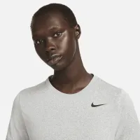 Nike Dri-FIT жіноча футболка колір сірий