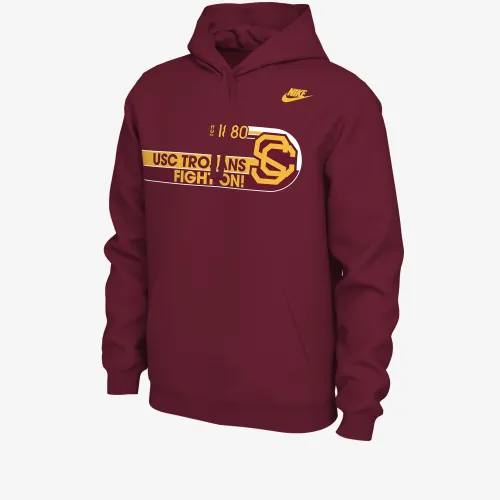 USC чоловічі Nike College Толстовка з капюшоном колір червоний