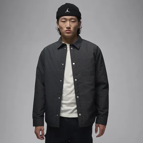 Nike Air Jordan чоловічі Button-Down Top колір чорний