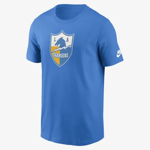 Los Angeles Chargers Rewind Logo Essential чоловічі Nike NFL футболка блакитний
