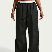 Nike Sportswear женская Loose С высокой Талией Parachute Pants цвет черный