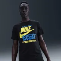 Nike Sportswear чоловічі футболка колір чорний