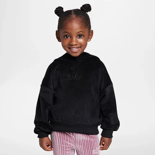 Nike Sportswear Toddler Cozy Pullover Толстовка с капюшоном цвет черный