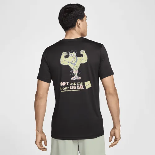Nike чоловічі Dri-FIT Fitness футболка колір чорний