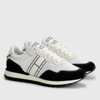 Кроссовки Tommy Jeans Runner EM0EM01167-BDS -  Бело-Черные