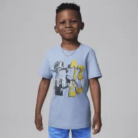 Nike Jordan Retro Spec Little детские Graphic футболка синий