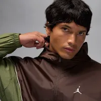 Nike Jordan Brooklyn чоловічі Hooded Draft Куртка колір коричневий