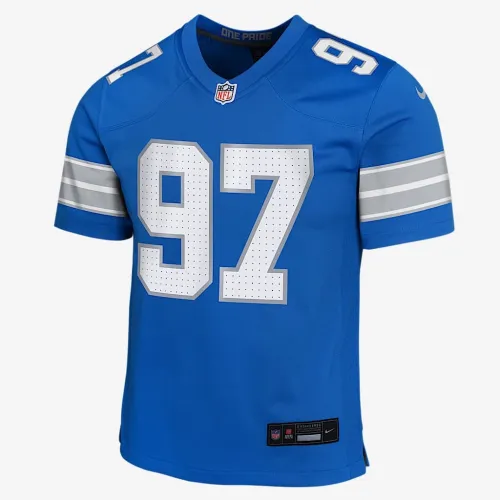 Aidan Hutchinson Detroit Lions Big детские Nike NFL Game Jersey синий