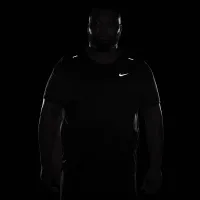 Nike Rise 365 мужские Dri-FIT Short-Sleeve Running Top цвет черный