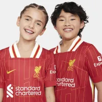 Liverpool FC 2024/25 Stadium Home Big детские Nike Dri-FIT Soccer Replica Jersey цвет красный