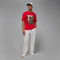 Nike Jordan чоловічі футболка колір червоний