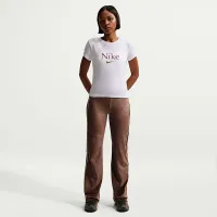 Nike Sportswear женская Cropped футболка цвет белый