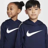Nike Dri-FIT Sportswear Club Little детские Poly Pullover and Pants набор синий