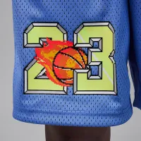 Nike Jordan Customized Air Big дитячі Flame шорти блакитний