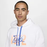 Nike Sportswear Club Fleece чоловічі Pullover Толстовка з капюшоном колір білий