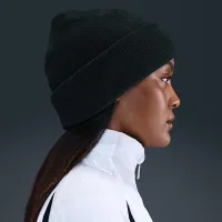 Nike Peak Swoosh Beanie колір зелений