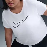 Nike Sportswear женская Short-Sleeve Graphic футболка (большие размеры) цвет белый