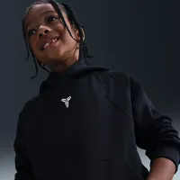 Nike Therma-FIT Kobe Bryant Little дитячі Толстовка з капюшоном колір чорний