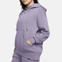 Nike Sportswear Phoenix Fleece жіноча оверсайз Pullover Толстовка з капюшоном колір фіолетовий