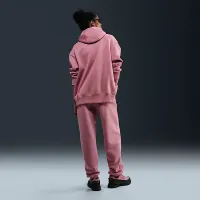 Nike Sportswear Phoenix Fleece женская С высокой Талией оверсайз Sweatpants Pink