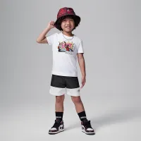 Nike Air Jordan Toddler Dunk Comics футболка цвет белый