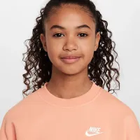 Nike Sportswear Club Fleece Big дитячі оверсайз світшот Orange
