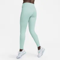 Nike Go жіноча Firm-Support Mid-Rise Full-Length лосіни з кишенямиколір зелений