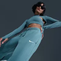 Nike Sportswear Phoenix Fleece женская Mid-Rise Sweatpants синий