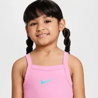 Nike Dri-FIT Sunny Swoosh Little дитячі Runsie Romper Pink
