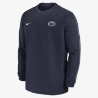 Penn State Nittany Lions Sideline Coach чоловічі Nike College Long-Sleeve Top блакитний