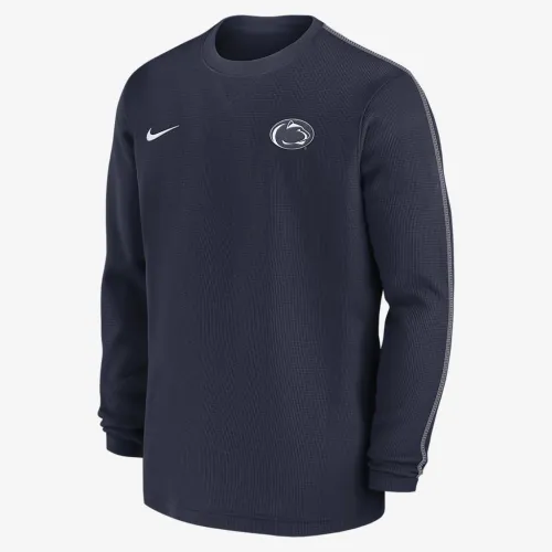 Penn State Nittany Lions Sideline Coach чоловічі Nike College Long-Sleeve Top блакитний