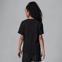 Nike Jordan Big дитячі Graphic футболка колір чорний