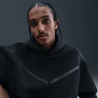 Nike Tech чоловічі Pullover Толстовка з капюшоном with Reflective Accents колір чорний