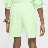 Nike Sportswear Big дитячі (Girls') Dri-FIT Fleece шорти колір зелений