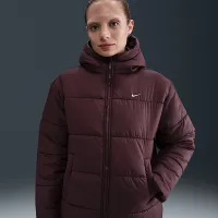 Nike Sportswear Classic женская Therma-FIT Loose Hooded Parka цвет красный