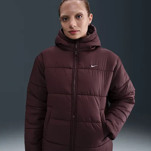Nike Sportswear Classic женская Therma-FIT Loose Hooded Parka цвет красный