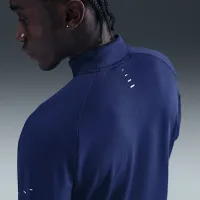 Nike Stride мужские Therma-FIT Repel Winterized 1/2-Zip Running Top синий