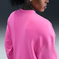 Nike Club Fleece женская Loose Crew Pink