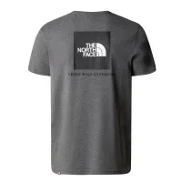 Футболка The North Face колір червоний Box 0A2TX2JBV1 - Сіра