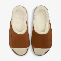 Nike Calm Elevation Fur жіноча Slides колір коричневий