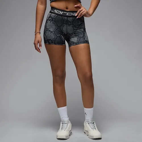 Nike Jordan Sport жіноча шорти колір чорний
