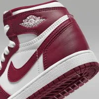 Nike Jordan 1 Retro High OG Little дитячі Кросівки колір білий