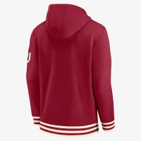 Oklahoma Sooners Legacy Retro Men’s Nike College Pullover Толстовка з капюшоном колір червоний