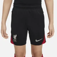 Liverpool FC Strike Big детские Nike Dri-FIT Soccer Knit шорты цвет черный