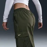 Nike Sportswear жіноча Mid-Rise оверсайз Woven Cargo Pants колір зелений