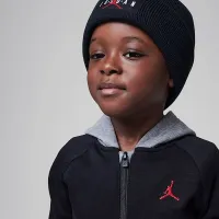 Nike Jordan Toddler 2-Piece Blocked and Ribbed Full-Zip комплект колір чорний