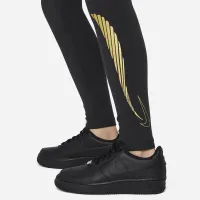 Nike Sportswear Favorites Big дитячі (Girls') З високою талією лосіни колір чорний