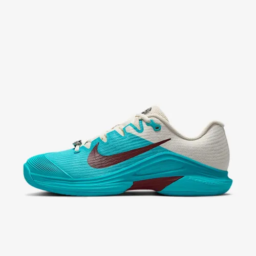 Nike Vapor 12 Premium женская Hard Court Tennis Кроссовки цвет зеленый