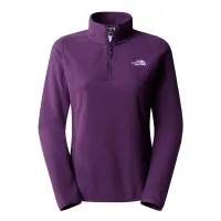 Кофта/футболка The North Face 100 Glacier 1/4 Zip Fleece 0A855MV6V1 - фиолетовая