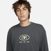 Nike Sportswear мужские Long-Sleeve футболка цвет серый